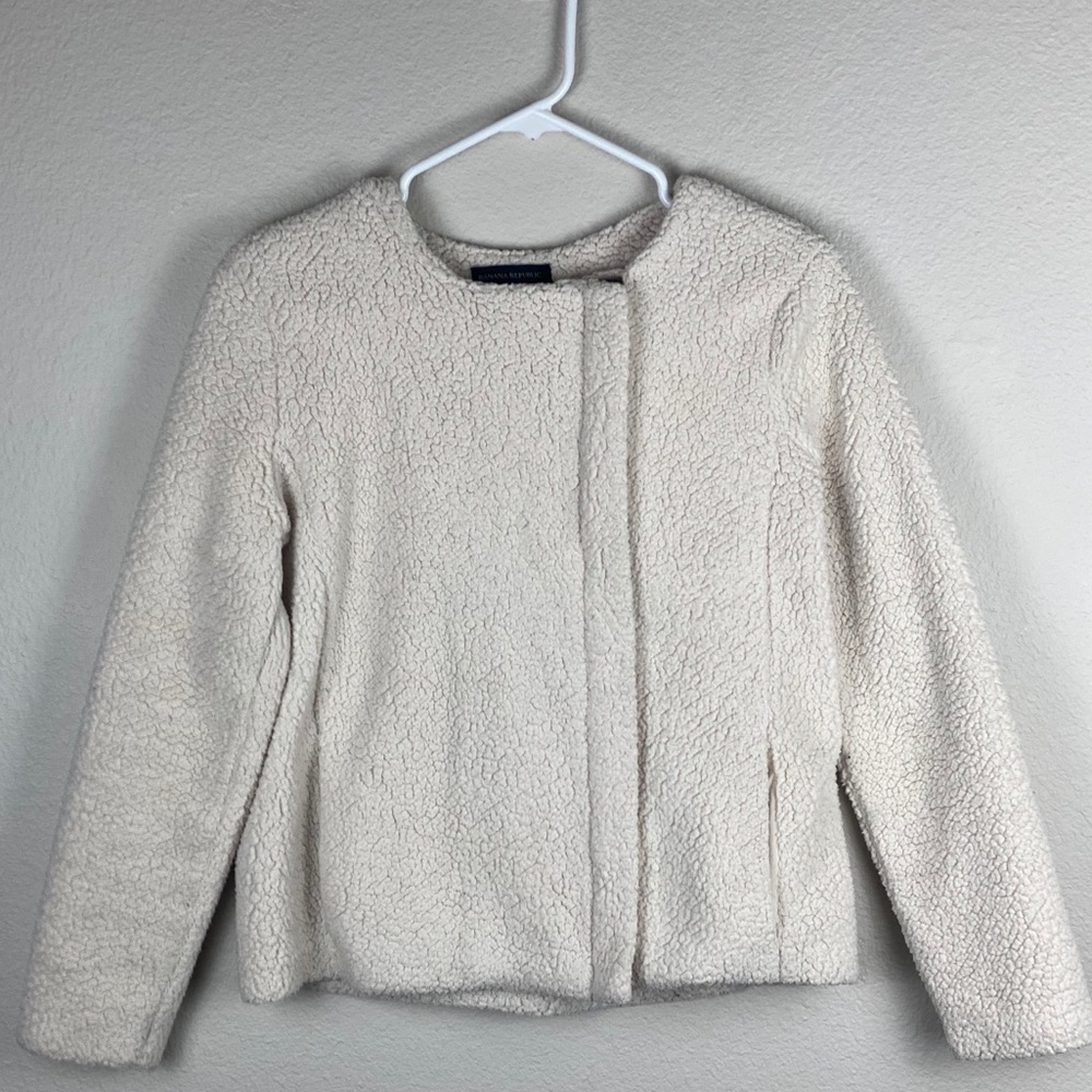 Banana Republic Faux fur jacket